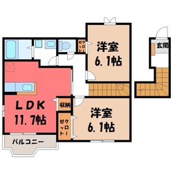 プラネットの物件間取画像